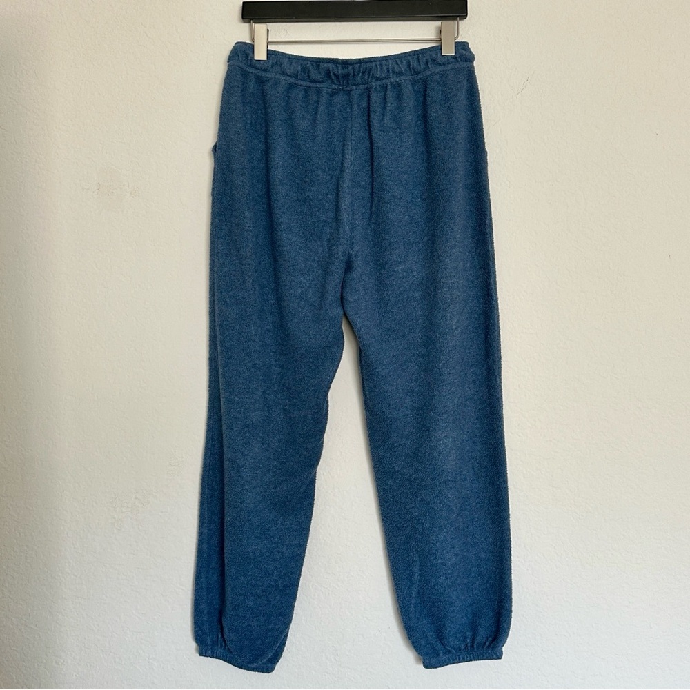 Colsie - Reverse Fleece Joggers in Denim Blue - Picture 6 of 6